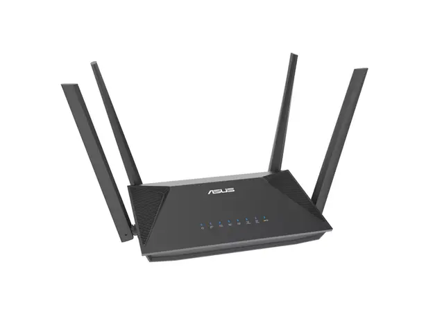 როუტერი Asus RT-AX52 AX1800 Dual Band WiFi 6 Extendable Router - 90IG08T0-MO3H00, 4 image