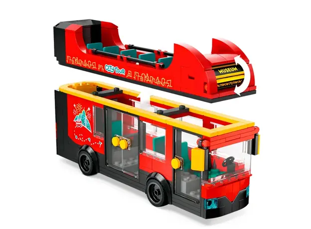 ლეგო LEGO Constructor City Red double-decker sightseeing bus, 2 image