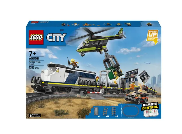 ლეგო LEGO Constructor City Police Train Heist