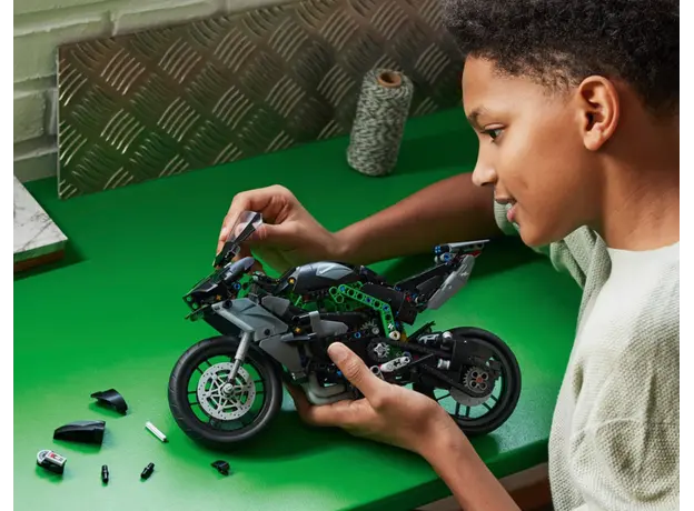 ლეგო LEGO Kawasaki Ninja H2R Motorcycle, 3 image