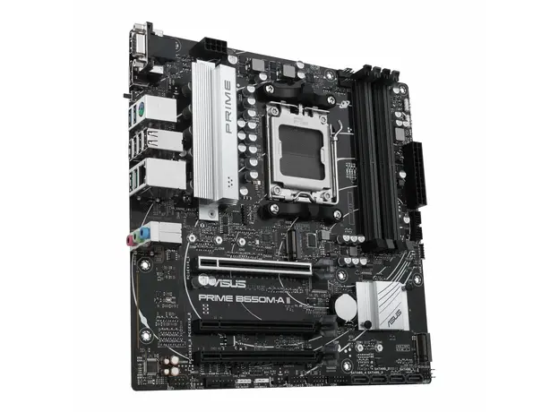 დედა დაფა ASUS Motherboard PRIME B650M-A II-CSM sAM5 B650 4xDDR5 M.2 D-Sub HDMI DP mATX, 2 image