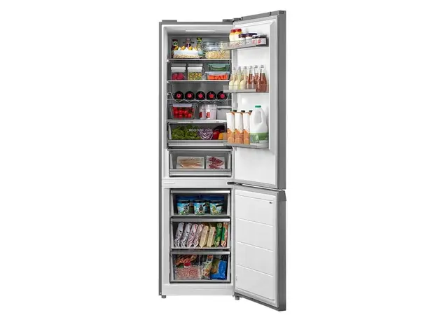 მაცივარი Toshiba GR-RB500WE-PMJ (49) - Bottom FRZ, 201x59.5x66, 388L, Inverter, Metal Cooling, A++, 35DB, Silver, 4 image