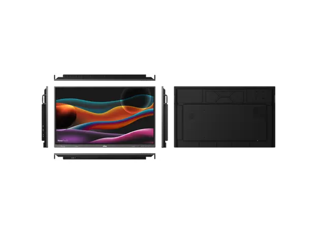 ინტერაქტიული ეკრანი, სმარტ ეკრანი Vivitek EK757i NovoTouch, 75", RAM 16GB, 128GB, Android 14, Smart Board, Grey, 4 image