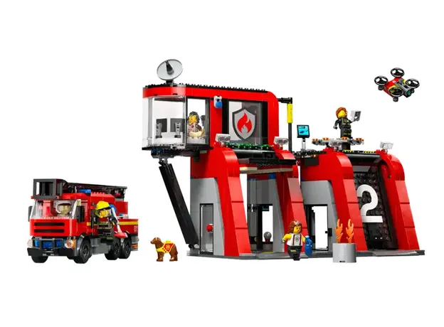 ლეგო LEGO Constructor City Fire station with a fire truck, 2 image