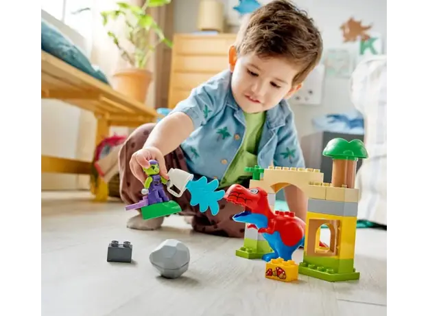 ლეგო LEGO Constructor DUPLO Disney Dinosaur Spidey-Rex vs. Green Goblin, 4 image