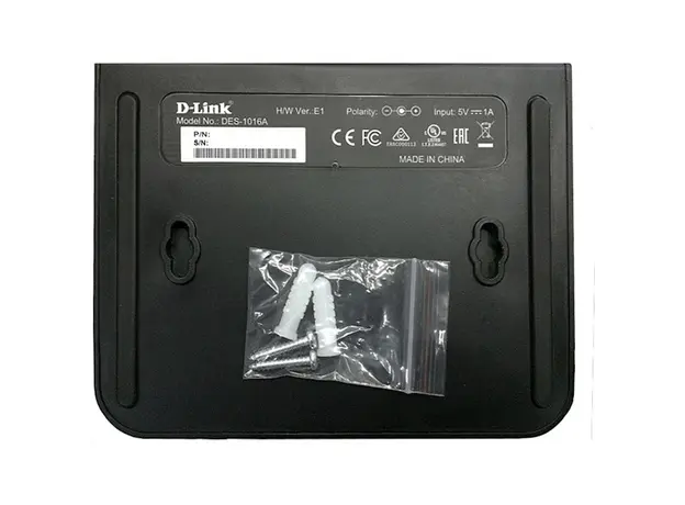სვიჩი D-Link DES-1016A Unmanaged Switch 16x100Base-TX, plastic case, 3 image
