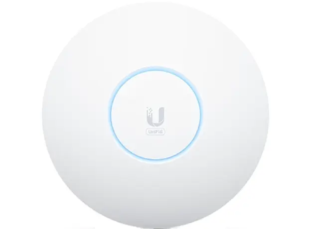 როუტერი Ubiquiti Powerful, U6-ENTERPRISE ceiling-mounted WiFi 6E access point designed to provide seamless