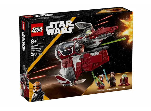 ლეგო LEGO Constructor Star Wars Ahsoka's Jedi Interceptor
