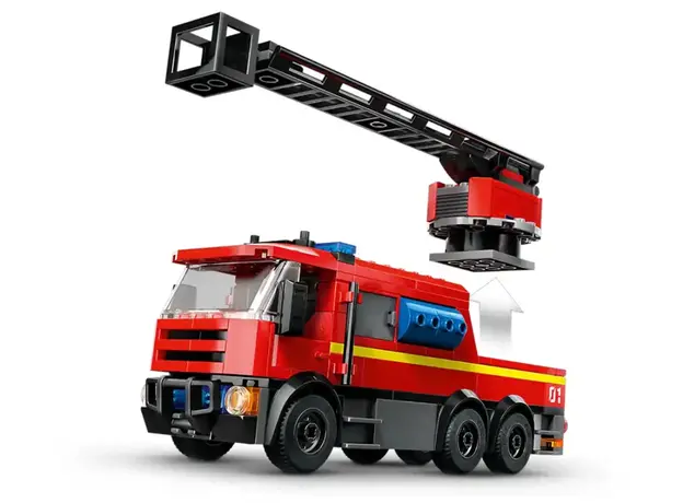 ლეგო LEGO Constructor City Fire station with a fire truck, 7 image