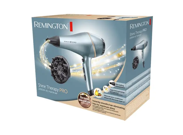 თმის საშრობი Remington AC9300 E51 Shine Therapy PRO Hairdryer, 3 image