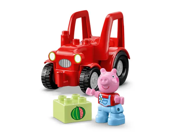 ლეგო LEGO Constructor DUPLO Peppa Pig Tractor and Market, 3 image