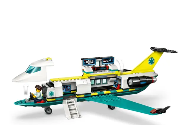 ლეგო LEGO Constructor City Emergency Air Ambulance Airplane, 5 image