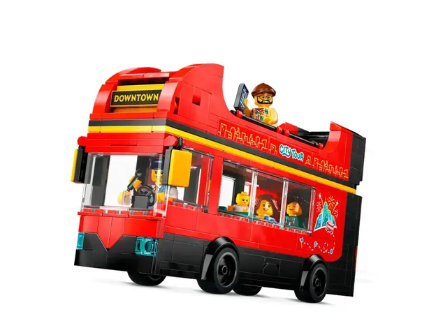 ლეგო LEGO Constructor City Red double-decker sightseeing bus, 3 image