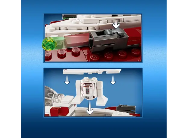 ლეგო LEGO Star Wars Obi-Wan Kenobi’s Jedi Starfighter, 3 image