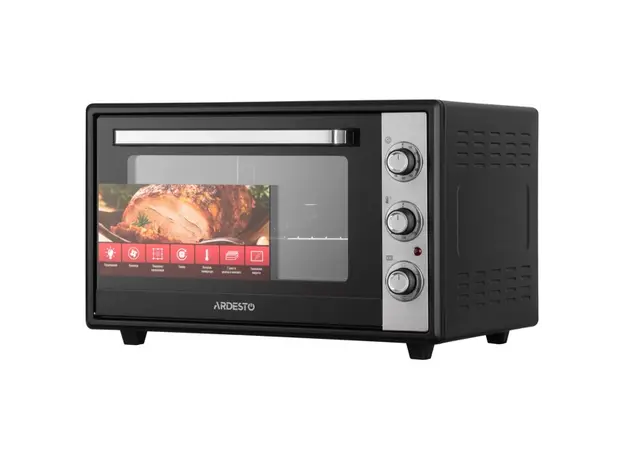ელექტრო ღუმელი Ardesto MEO-F60CB, 2000W, 60L, Electric Oven, Black