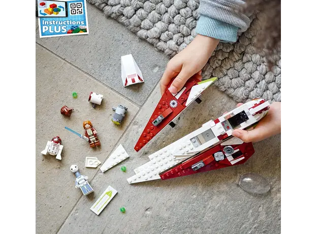 ლეგო LEGO Star Wars Obi-Wan Kenobi’s Jedi Starfighter, 2 image