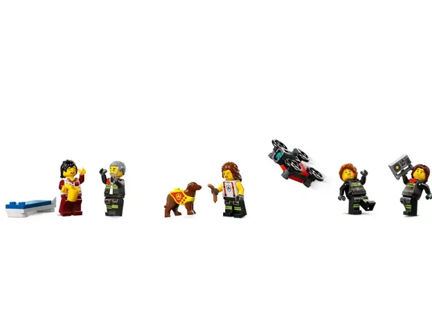 ლეგო LEGO Constructor City Fire station with a fire truck, 5 image