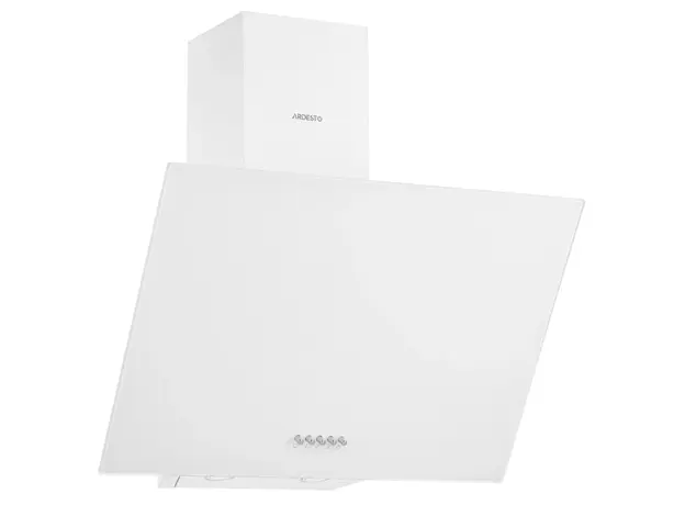 გამწოვი Ardesto Hood Inclined hood, 60cm, 900m3h, glass, 2х1W LED, button, white