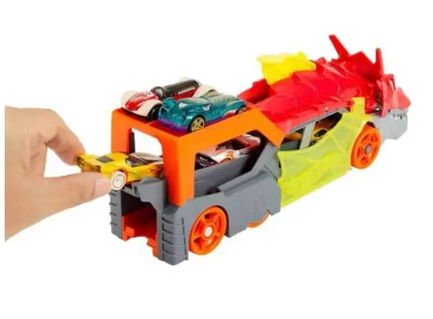 სათამაშო მანქანა Mattel HW Dragon ?Hauler, 2 image