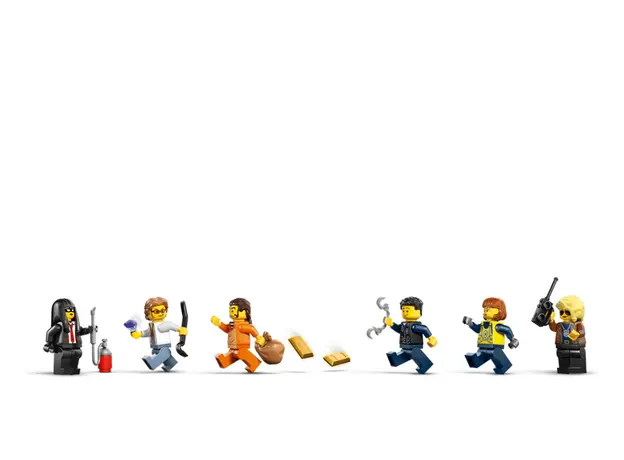 ლეგო LEGO Constructor City Police Train Heist, 5 image
