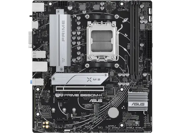 დედა დაფა ASUS Motherboard PRIME B650M-K sAM5 B650 2xDDR5 M.2 HDMI D-Sub mATX