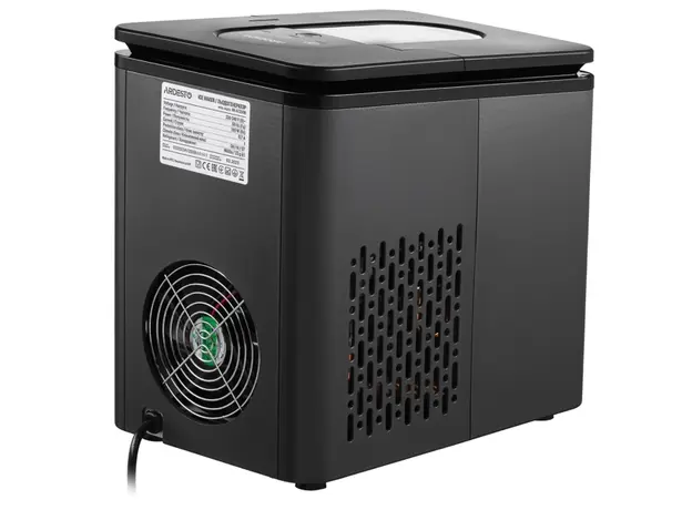 ყინულის აპარატი Ardesto IM-A1200B, 1.8L, Ice Maker, Black, 2 image