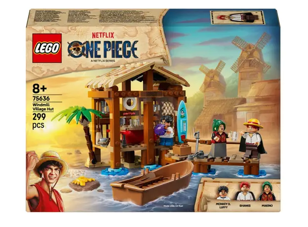 ლეგო LEGO Constructor ONE PIECE Windmill Village Hut