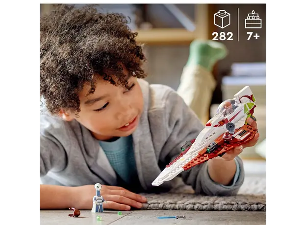 ლეგო LEGO Star Wars Obi-Wan Kenobi’s Jedi Starfighter, 5 image