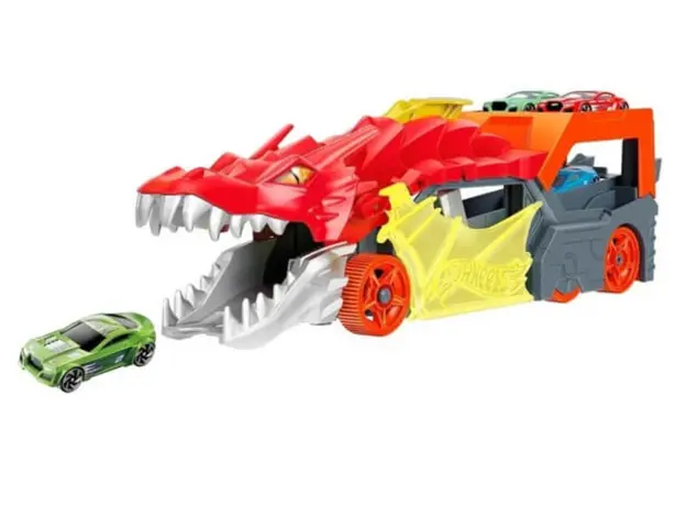 სათამაშო მანქანა Mattel HW Dragon ?Hauler, 5 image