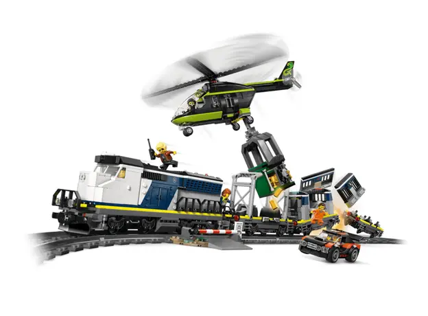 ლეგო LEGO Constructor City Police Train Heist, 2 image