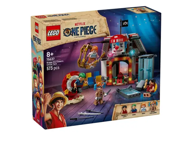 ლეგო LEGO Constructor ONE PIECE Buggy the Clown's Circus Tent