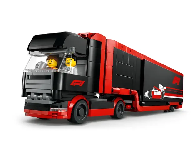 ლეგო LEGO Constructor City F1 Truck with RB20 & AMR24 F1 Cars, 2 image