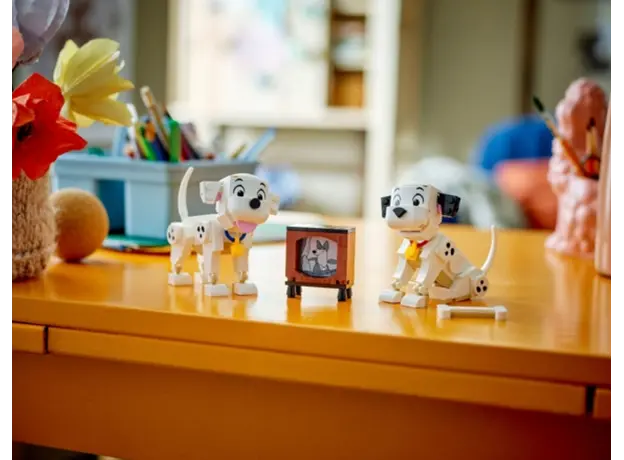 ლეგო LEGO Constructor Disney Classic Lucky & Penny 101 Dalmatians Puppies, 4 image
