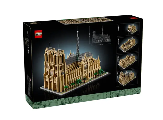 ლეგო LEGO Constructor Architecture Notre-Dame de Paris