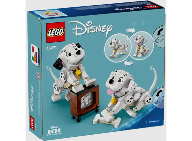 ლეგო LEGO Constructor Disney Classic Lucky & Penny 101 Dalmatians Puppies