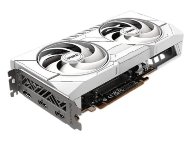 ვიდეო დაფა SAPPHIRE Graphic Card Radeon RX 9060 XT 16GB GDDR6 PURE GAMING OC, 2 image