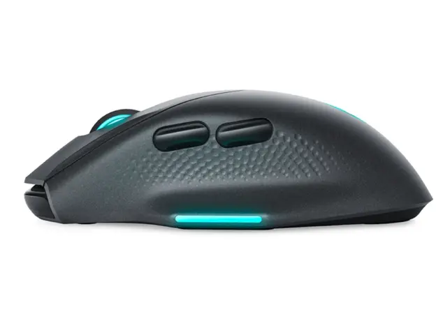 მაუსი Dell Alienware Wireless Gaming Mouse - AW620M (Dark Side of the Moon), 4 image