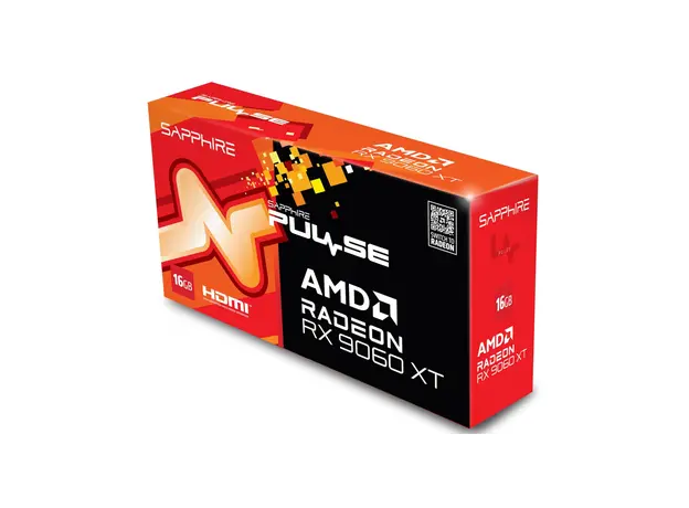 ვიდეო დაფა SAPPHIRE Graphic Card Radeon RX 9060 XT 16GB GDDR6 PULSE GAMING OC, 5 image