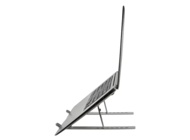 ლეპტოპის სადგამი LogiLink AA0134 Notebook stand foldable aluminum silver, 2 image