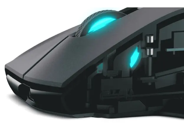 მაუსი Dell Alienware Wireless Gaming Mouse - AW620M (Dark Side of the Moon), 3 image