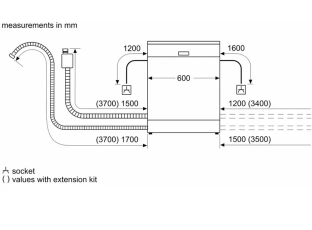 ჭურჭლის სარეცხი მანქანა Bosch SMP6EMI86Q, 4 image