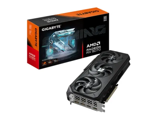 ვიდეო დაფა GIGABYTE Graphic Adapter Radeon RX 9070 16GB GDDR6 GAMING OC