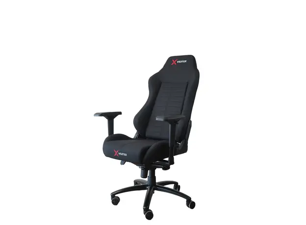 სათამაშო სავარძელი Vertex Valakas Gaming Chair Black Fabric, 6 image