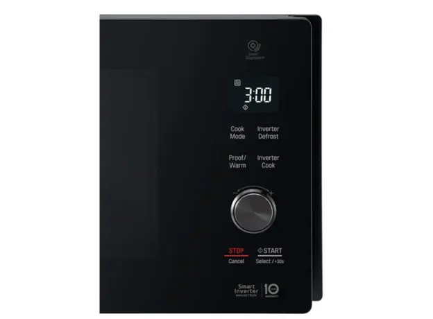 მიკროტალღური ღუმელი LG MH6565DIS.BBKQMER Black 25L, 7 image
