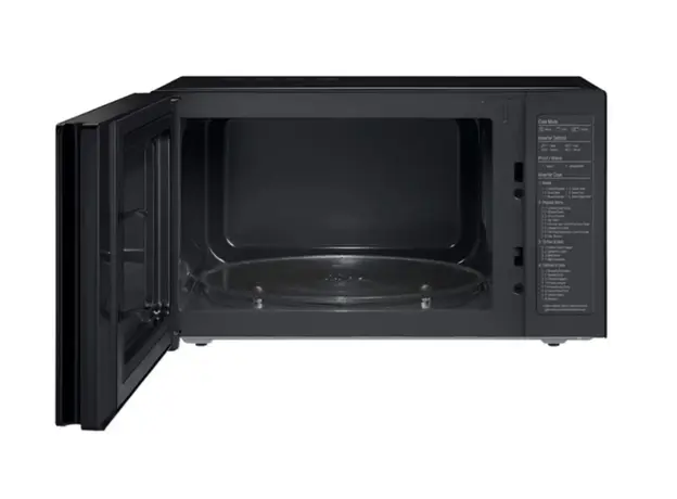 მიკროტალღური ღუმელი LG MH6565DIS.BBKQMER Black 25L, 3 image