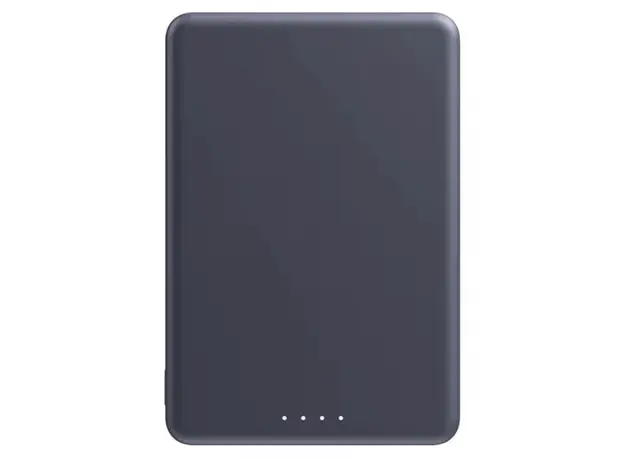 პორტატული დამტენი Xiaomi Super Slim Magnetic Power Bank 5000 Black, 2 image
