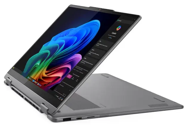 ნოუთბუქი Lenovo Yoga 7 2-in-1 14''  OLED Touch Core Ultra 7 258V 32GB 1TB SSD Integrated Arc Graphics  Luna Grey (83JQ00CVRK), 6 image