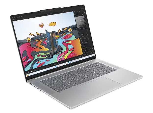 ნოუთბუქი Lenovo Ideapad Slim 5 15.1"  OLED 165Hz Ryzen 7 7735HS 32GB 1TB SSD Integrated Graphics Cloud Grey, 4 image