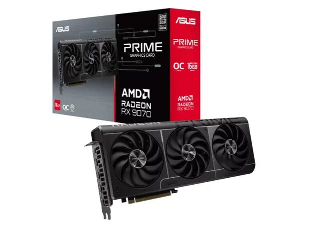 ვიდეო დაფა ASUS Prime Radeon™ RX 9070 16GB GDDR6 OC Edition, 4 image