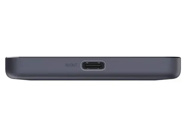 პორტატული დამტენი Xiaomi Super Slim Magnetic Power Bank 5000 Black, 3 image
